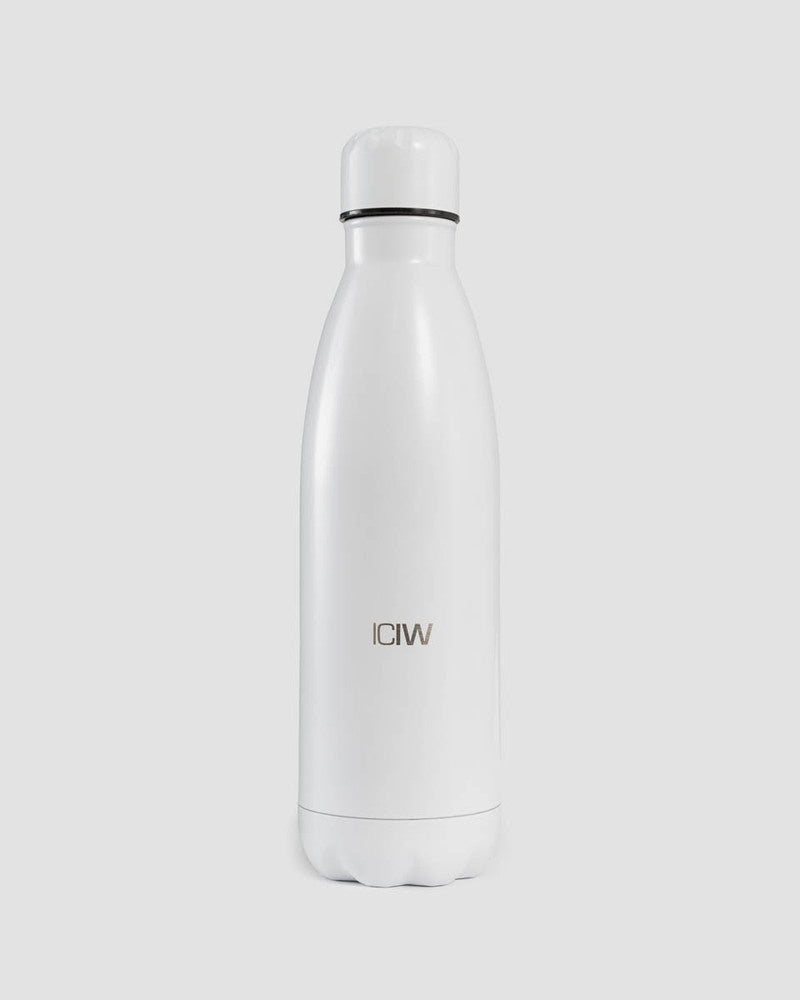 water bottle stainless steel 500ml white