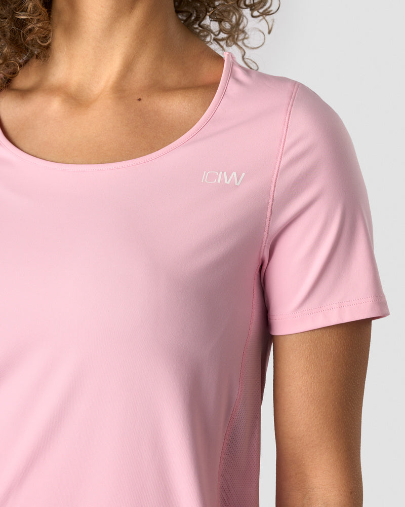 tech t-shirt wmn pink