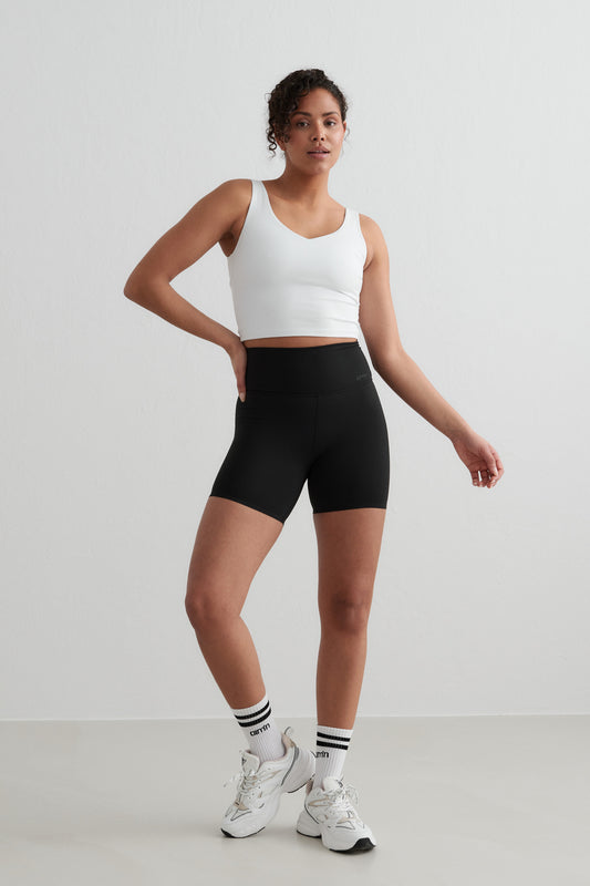 Sense Midi Biker Shorts - Black - for kvinde - aim'n - Shorts