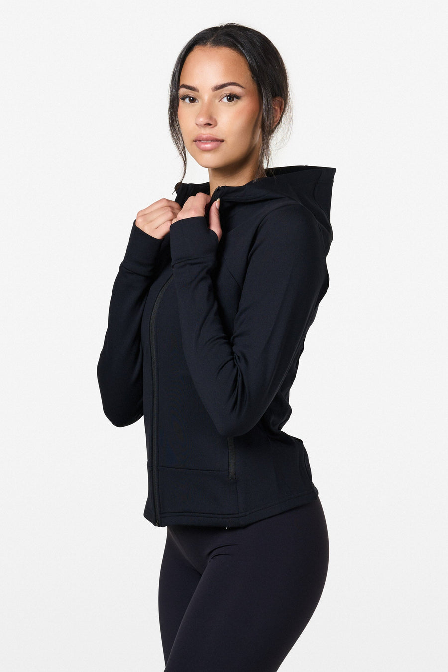 Warming Hood Jacket · Black