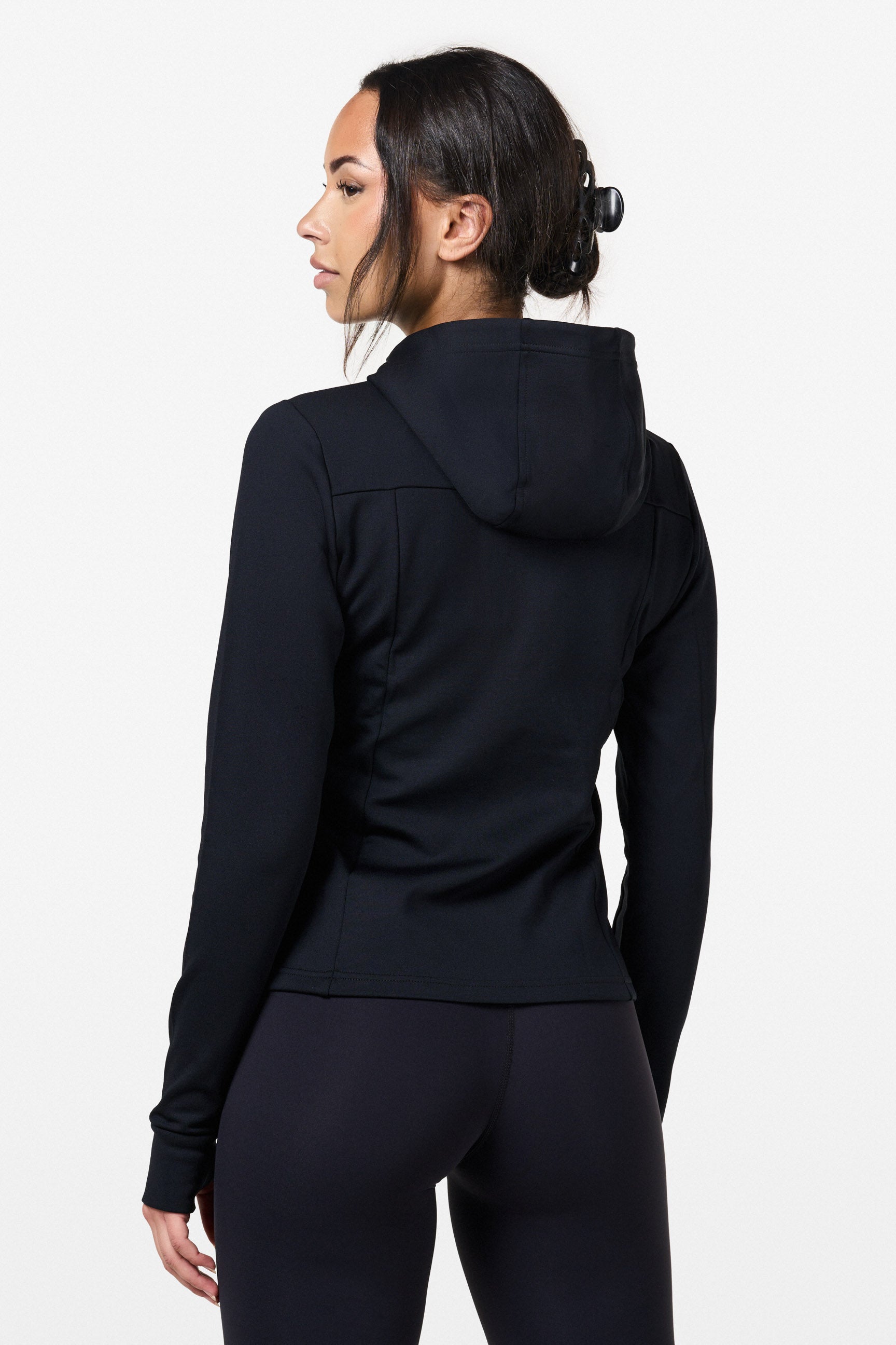 Black Powerstretch Jacket - for dame - Famme - Jacket