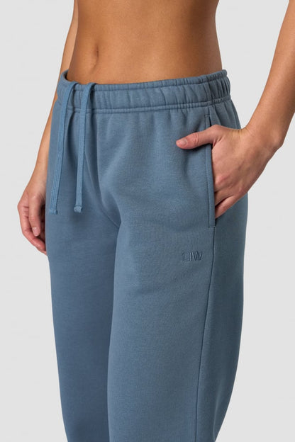 everyday straight leg sweatpants steel blue