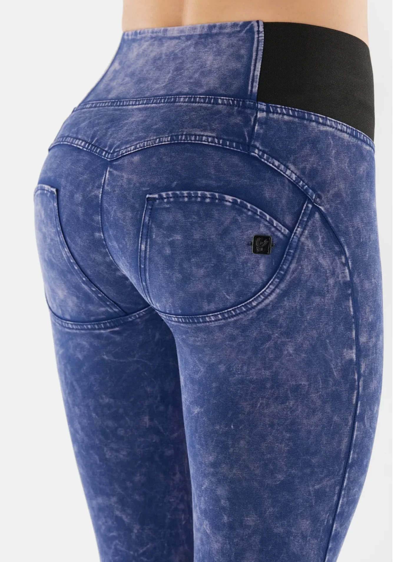 Freddy WR.UP® High Waist - Smokey Blue - for kvinde - FREDDY WR.UP® - Bukser