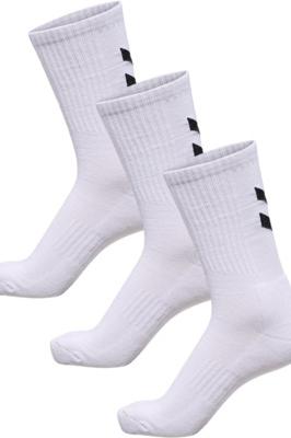 HUMMEL - Hml3-pack Socks Chevrons - White