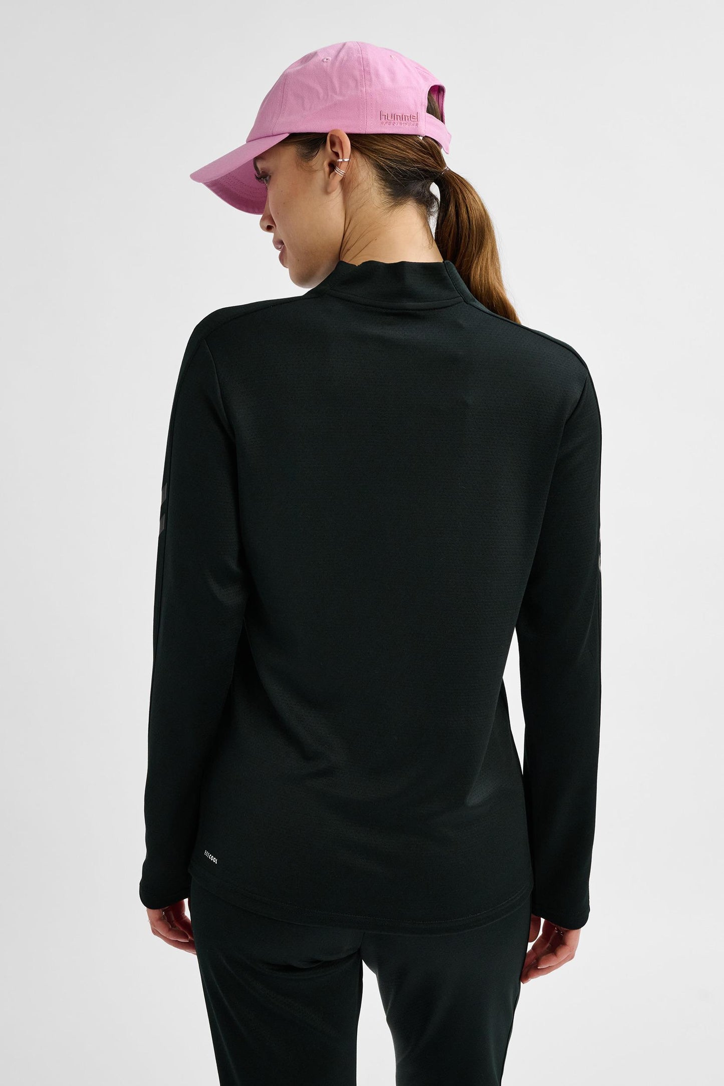 HUMMEL - Hmlactive Pl Half Zip Woman - Black