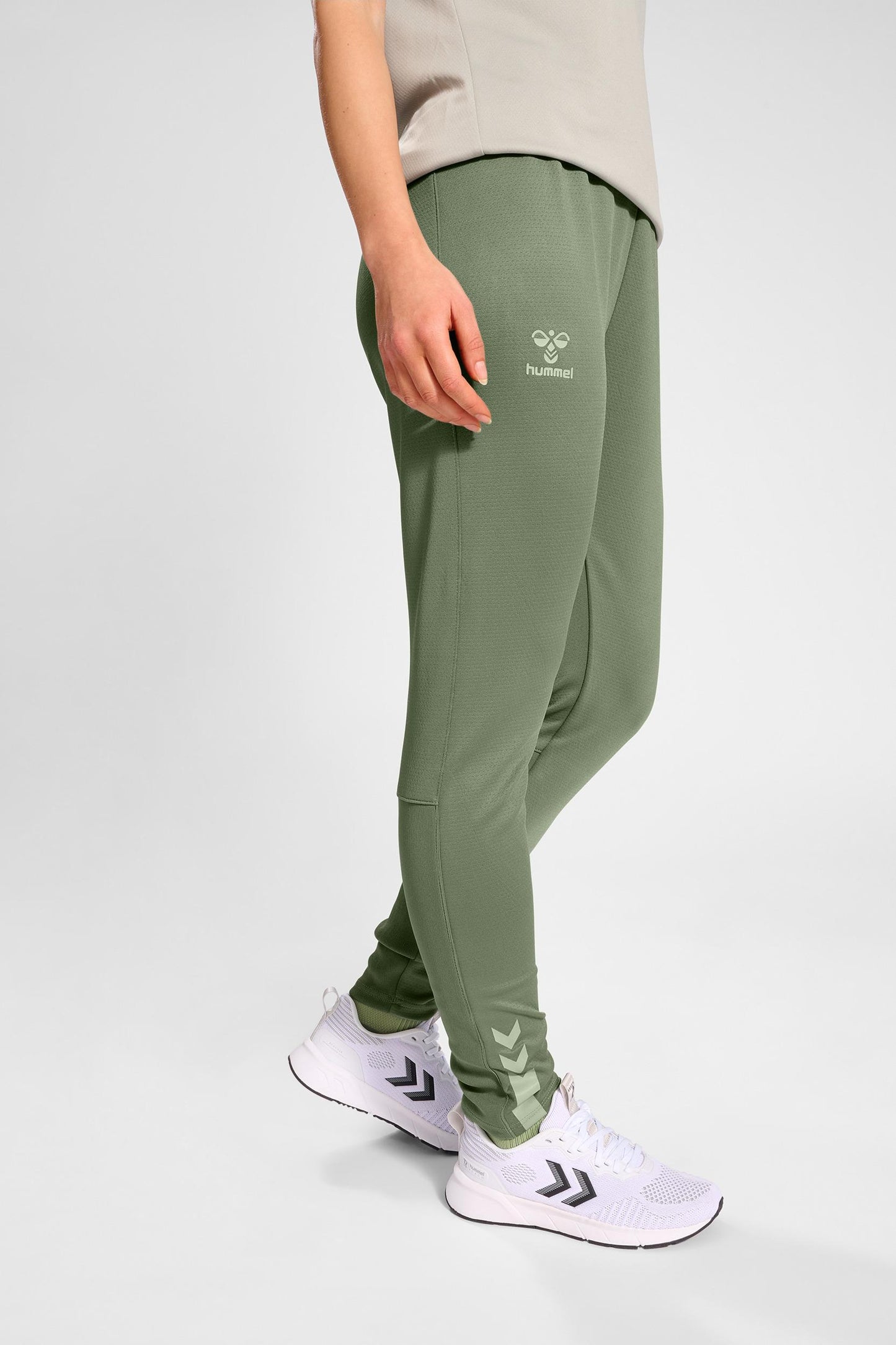 HUMMEL - Hmlactive Training Pants Woman - Sea Spray