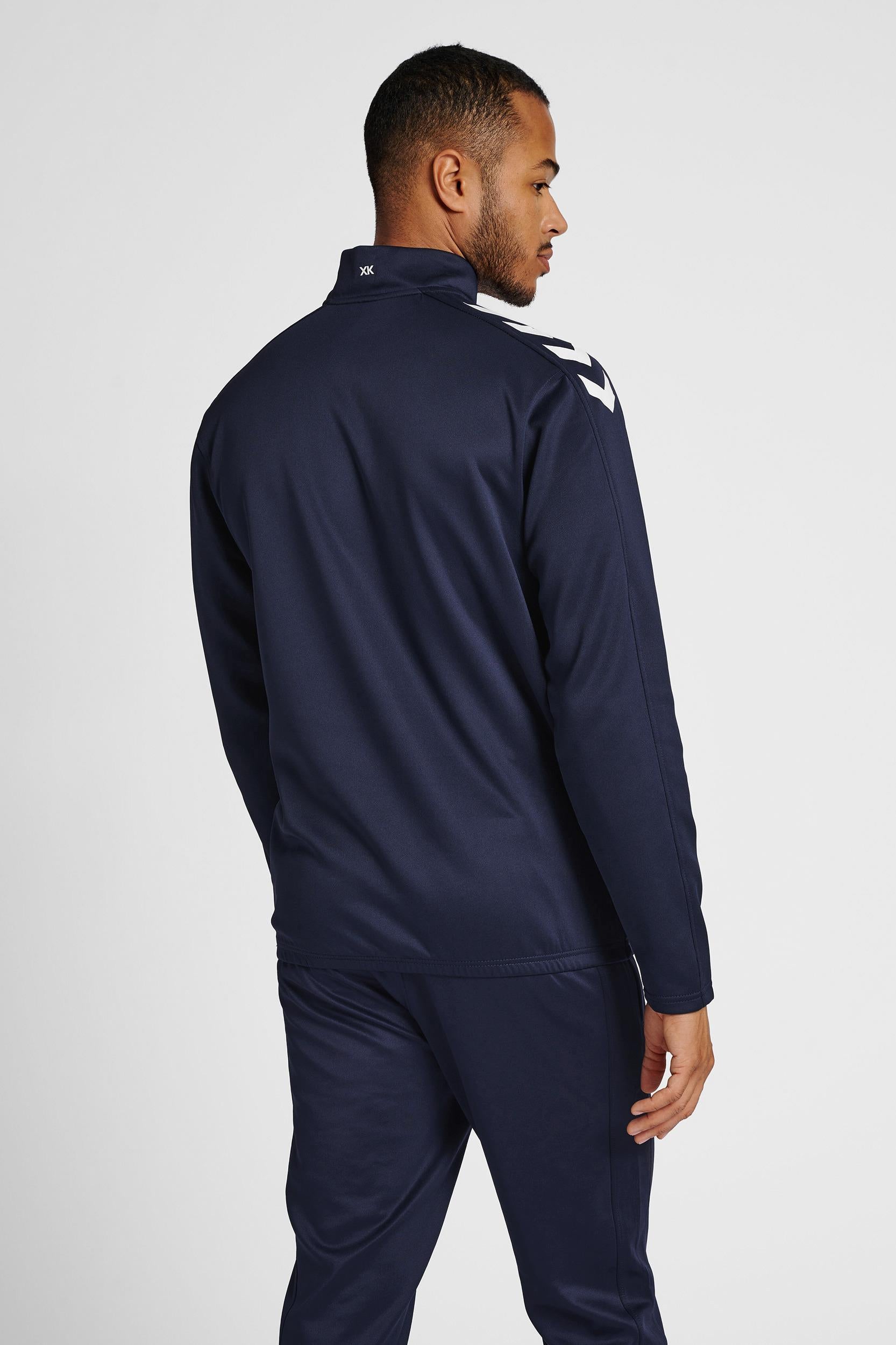 HUMMEL - Hmlcore Xk Half Zip Poly Sweat - Marine