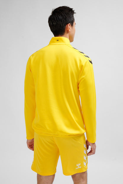 HUMMEL - Hmlcore Xk Half Zip Poly Sweat - Sports Yellow