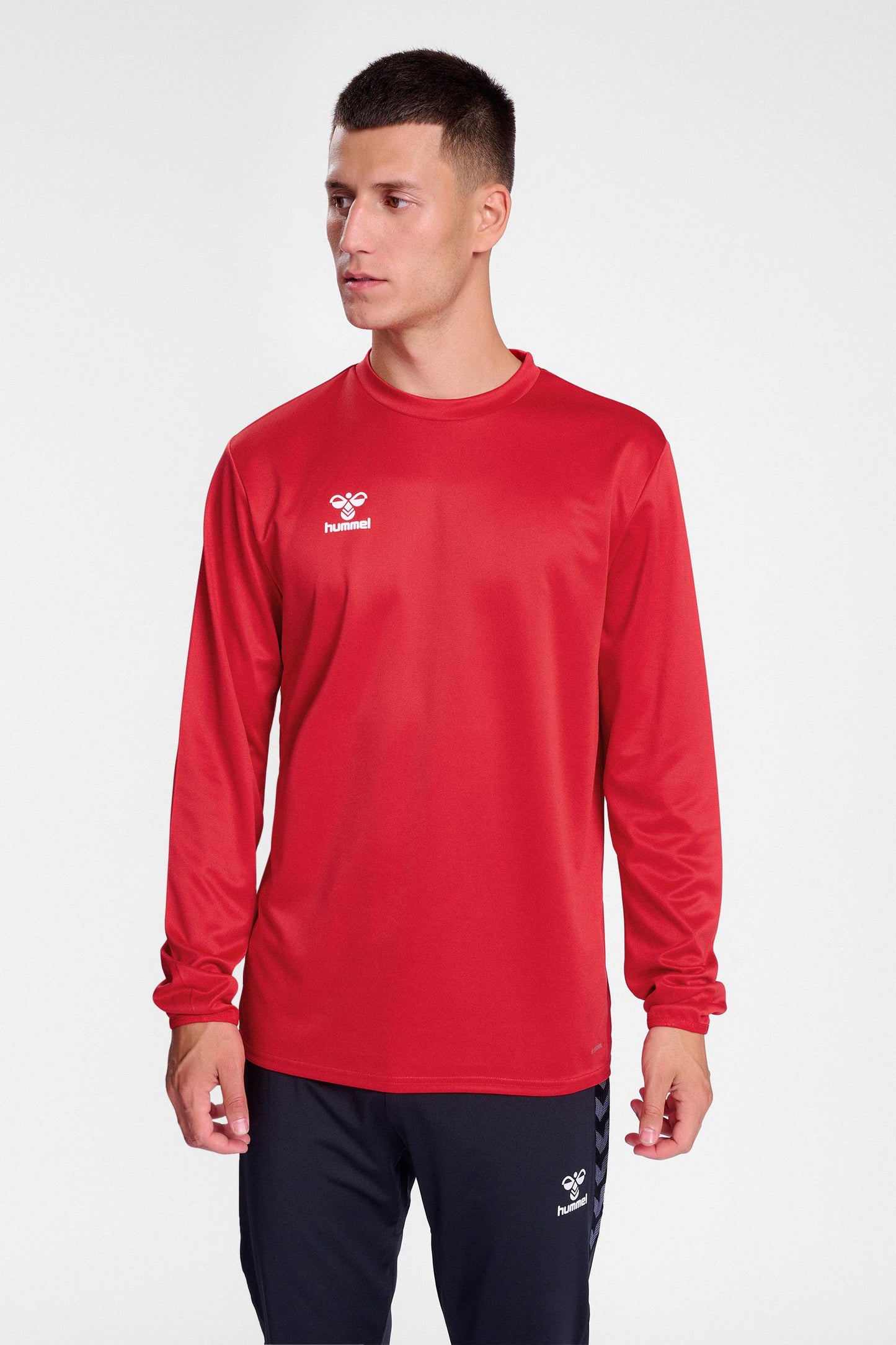 HUMMEL - Hmlessential Sweatshirt - True Red