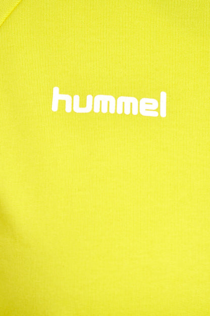 HUMMEL - Hmlgo Cotton Hoodie Woman - Blazing Yellow