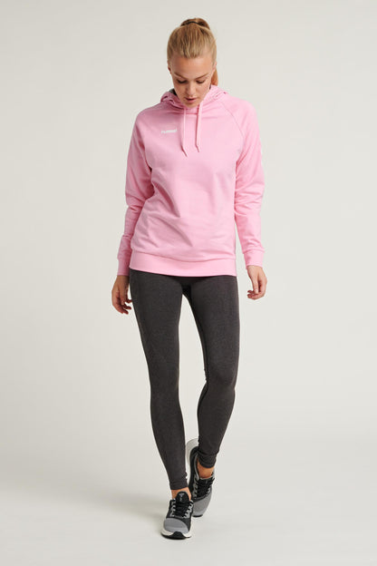 HUMMEL - Hmlgo Cotton Hoodie Woman - Cotton Candy