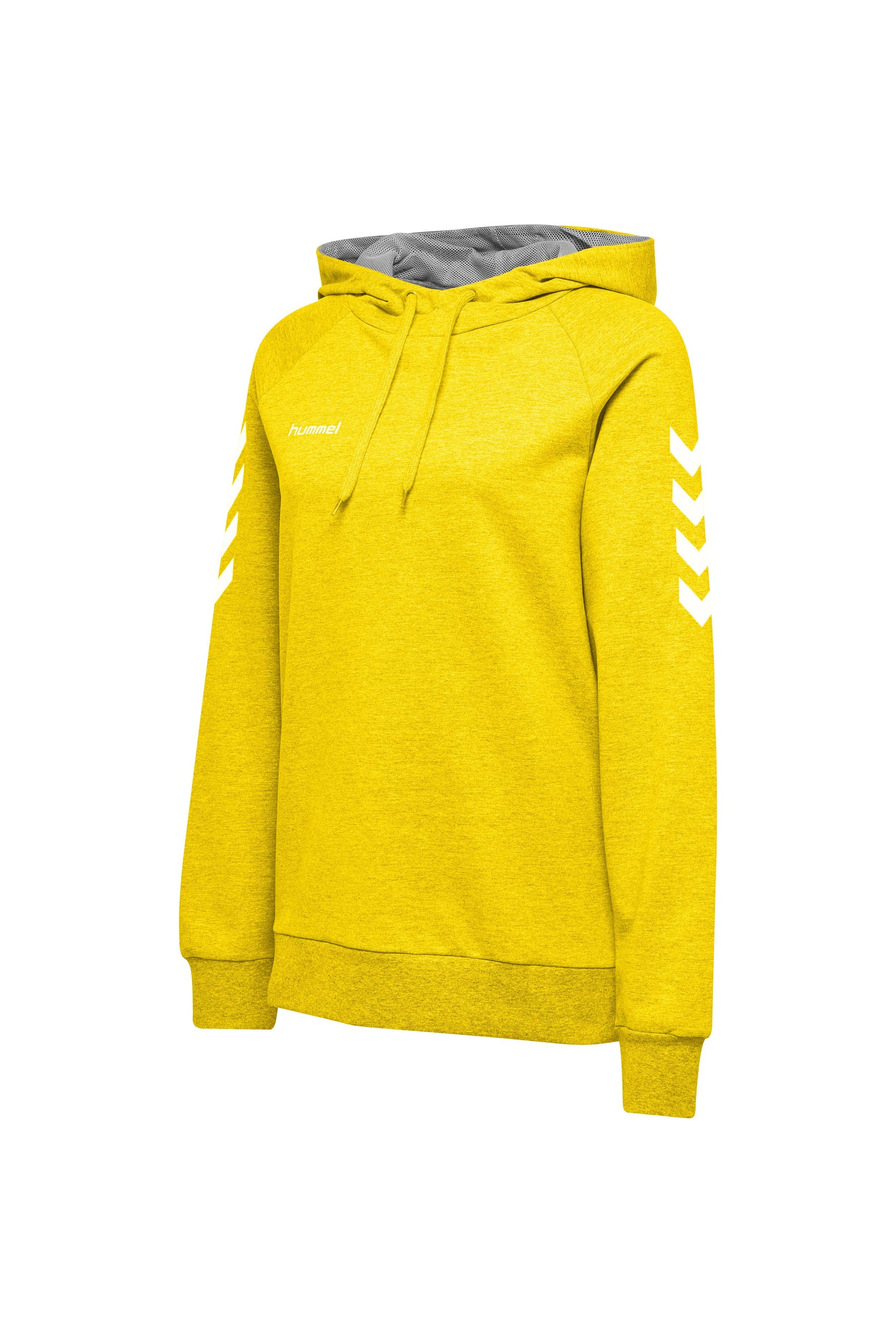 HUMMEL - Hmlgo Cotton Hoodie Woman - Sports Yellow