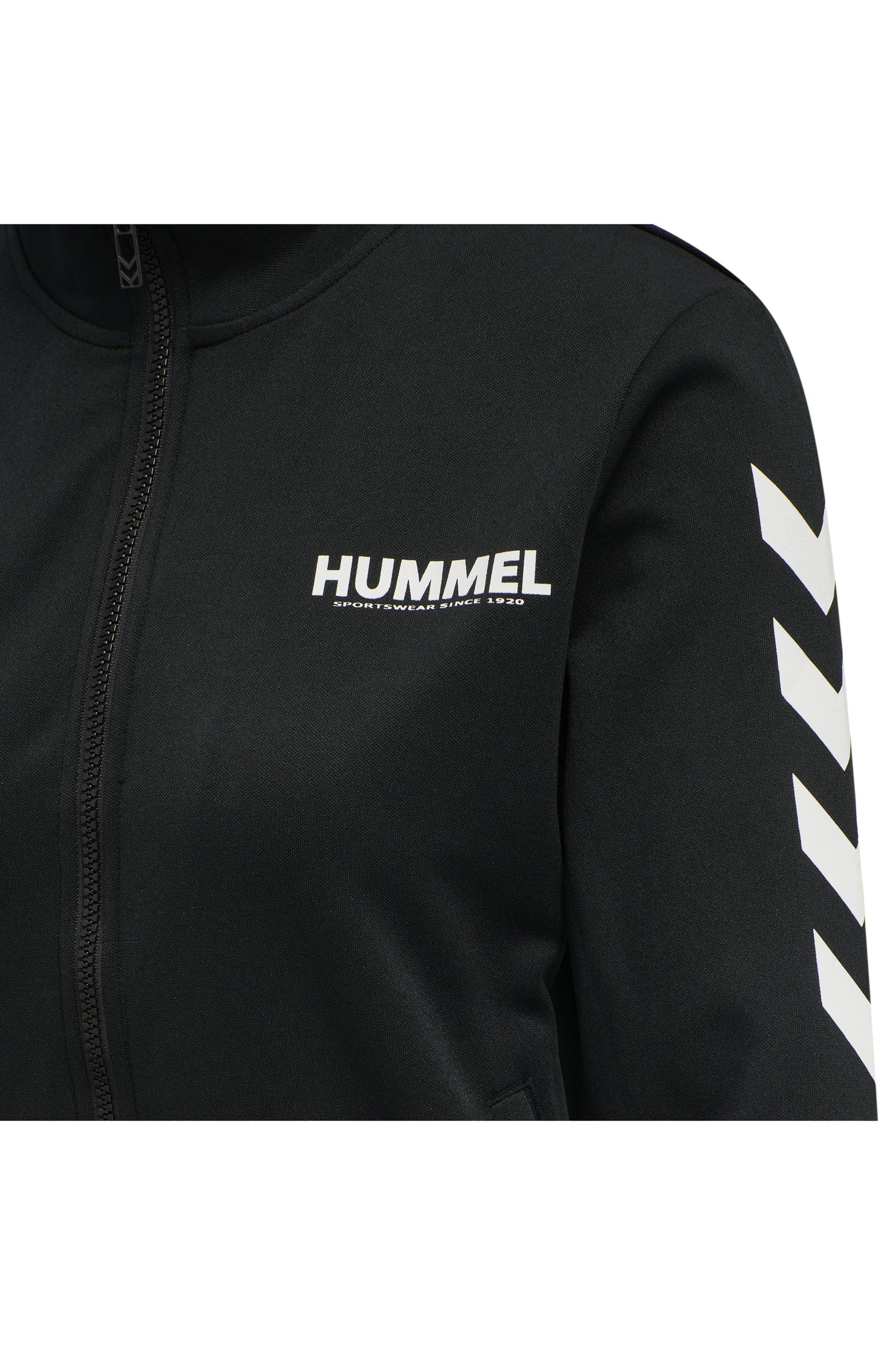 HUMMEL - Hmllegacy Poly Woman Zip Jacket - Black