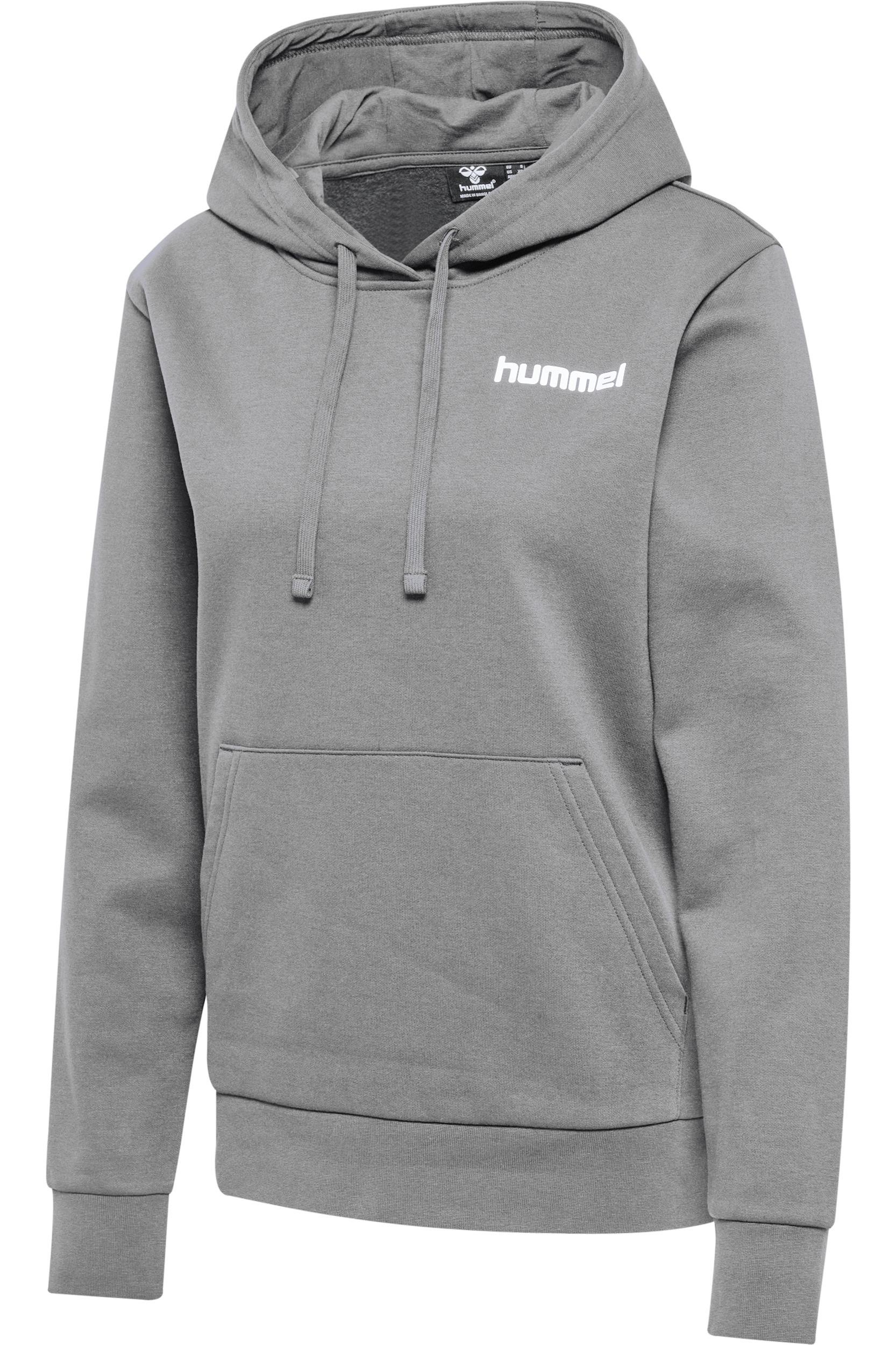 HUMMEL - Hmlmotion Co Hoodie Woman - Grey Melange