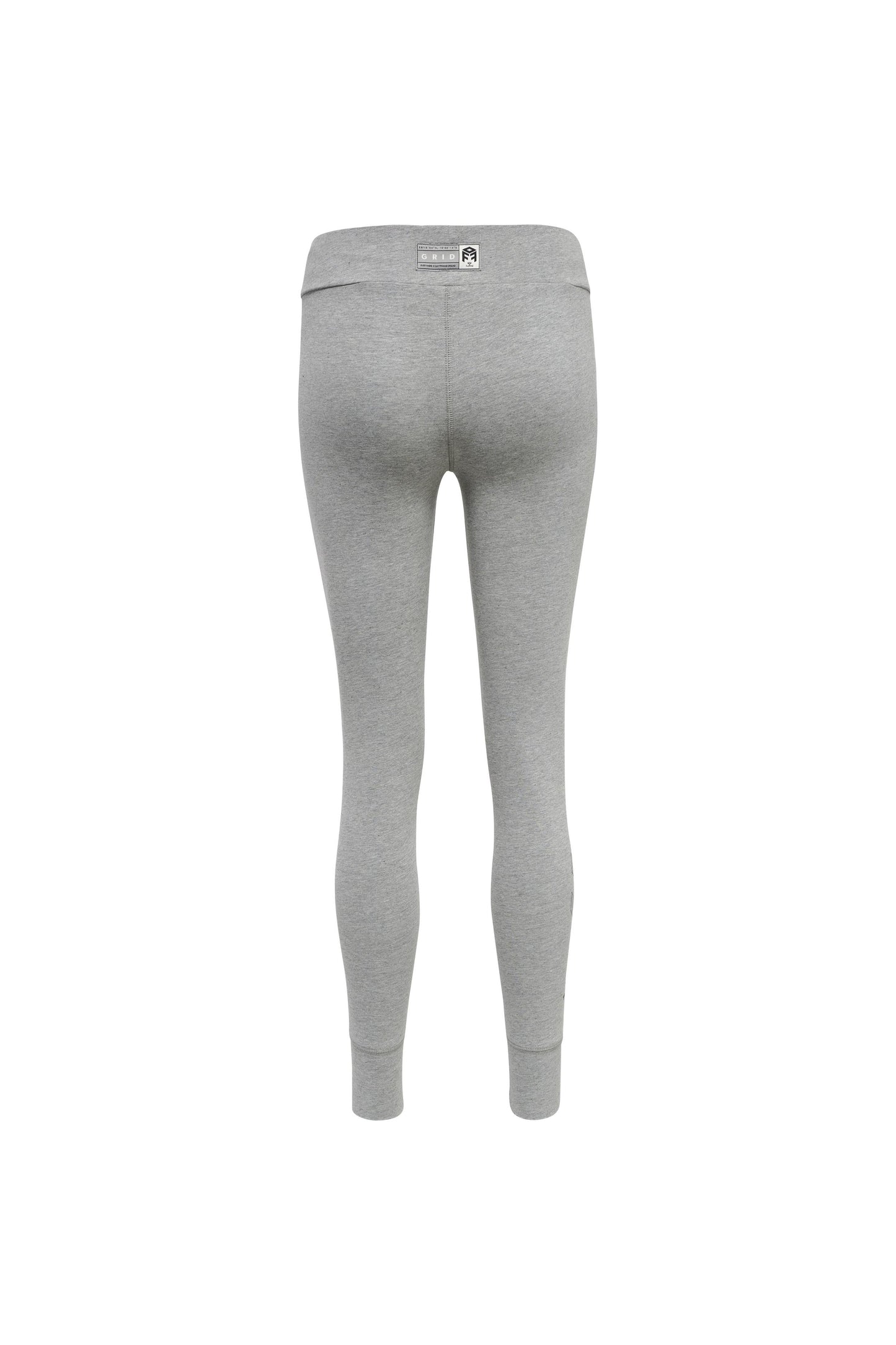 HUMMEL - Hmlmove Grid Cotton Tights - Grey Melange