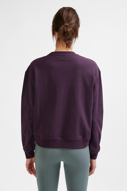 HUMMEL - Hmlmt Dhyani Sweatshirt - Plum Perfect