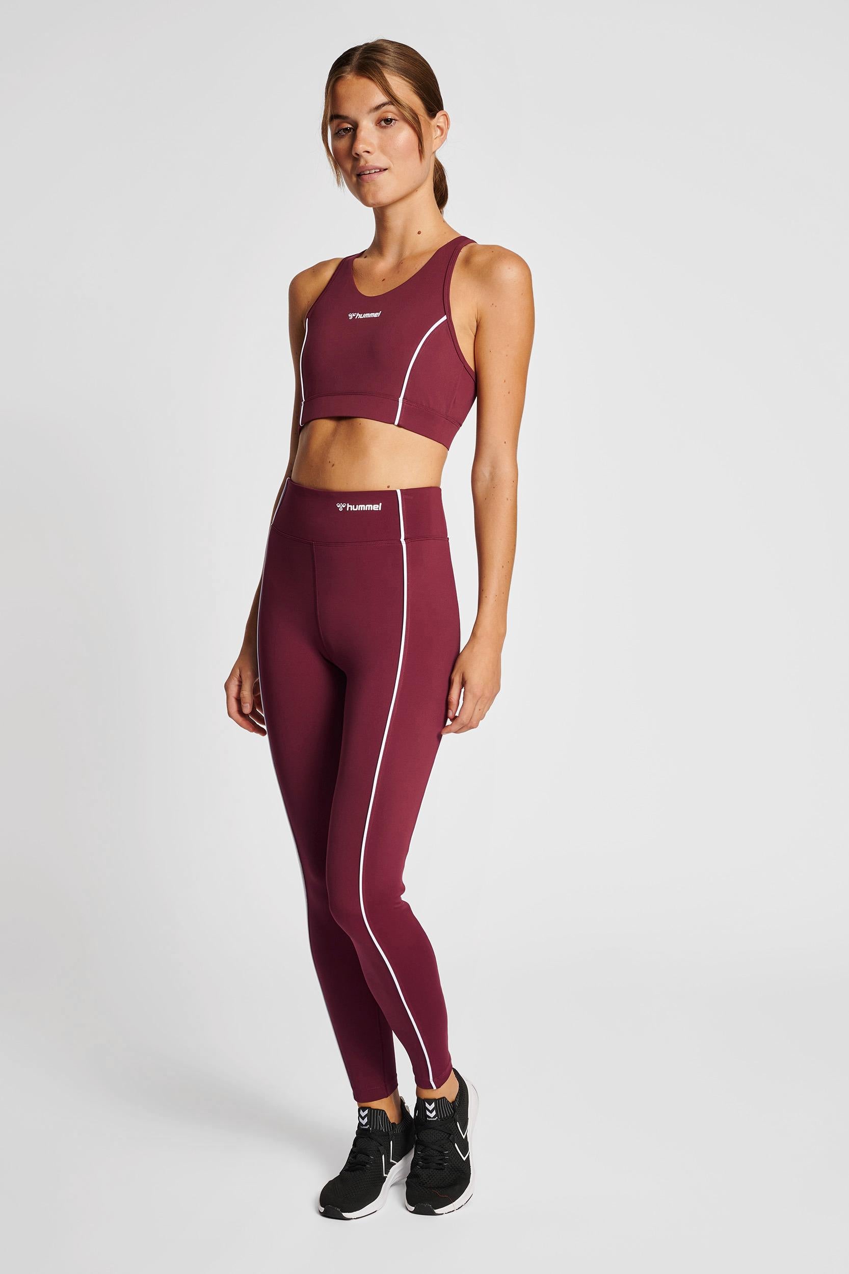 HUMMEL - Hmlmt Flash Sports Bra - Zinfandel