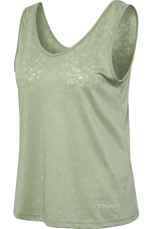 HUMMEL - Hmlmt Light Burnout Tanktop - Seagrass