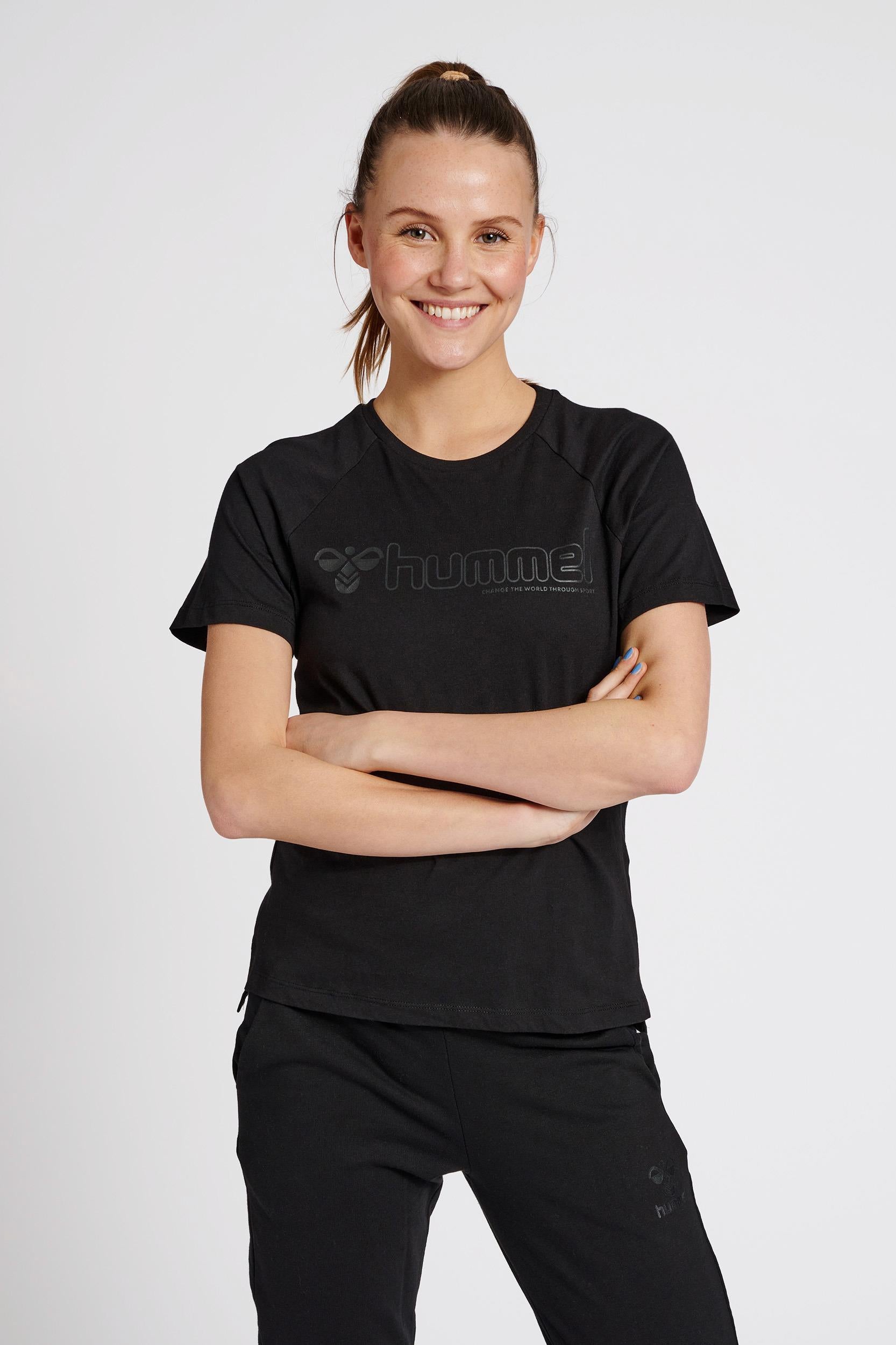 HUMMEL - Hmlnoni 2.0 T-shirt - Black