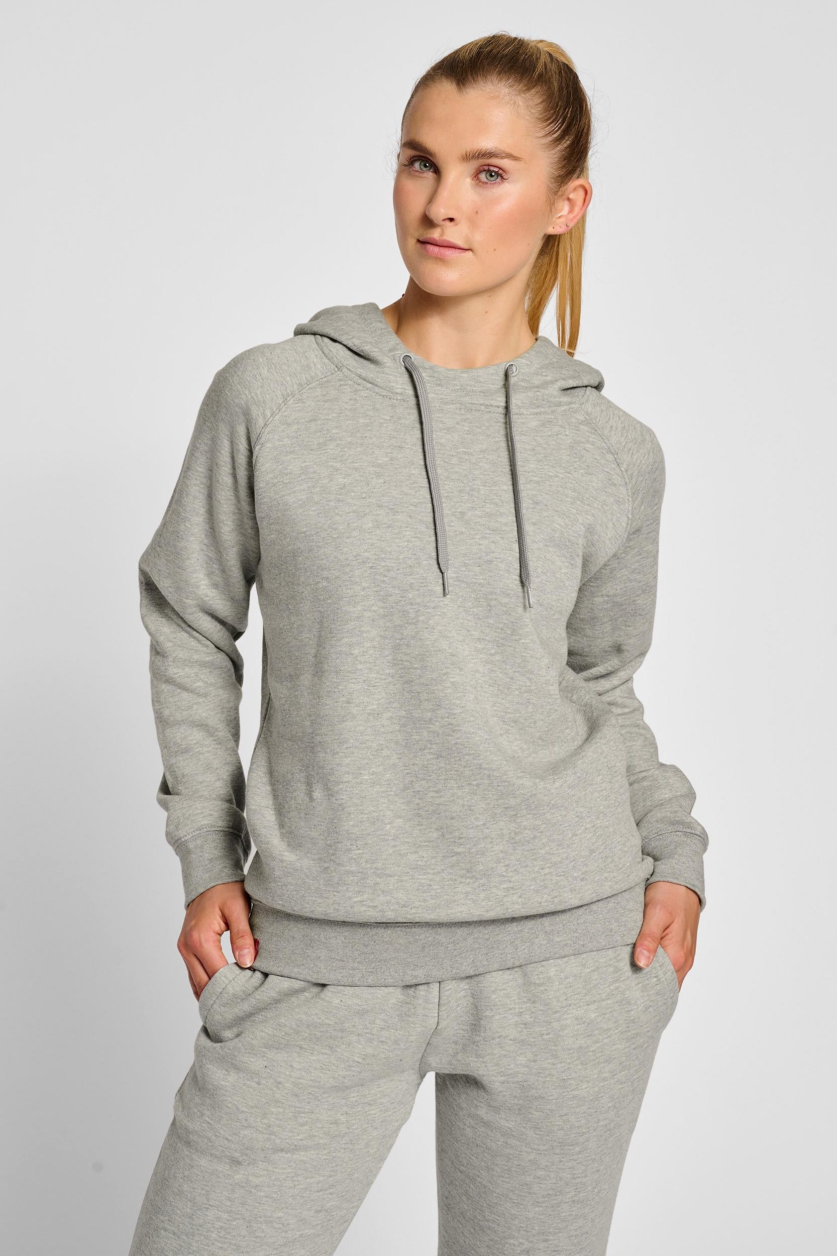 Hummel grey hoodie best sale