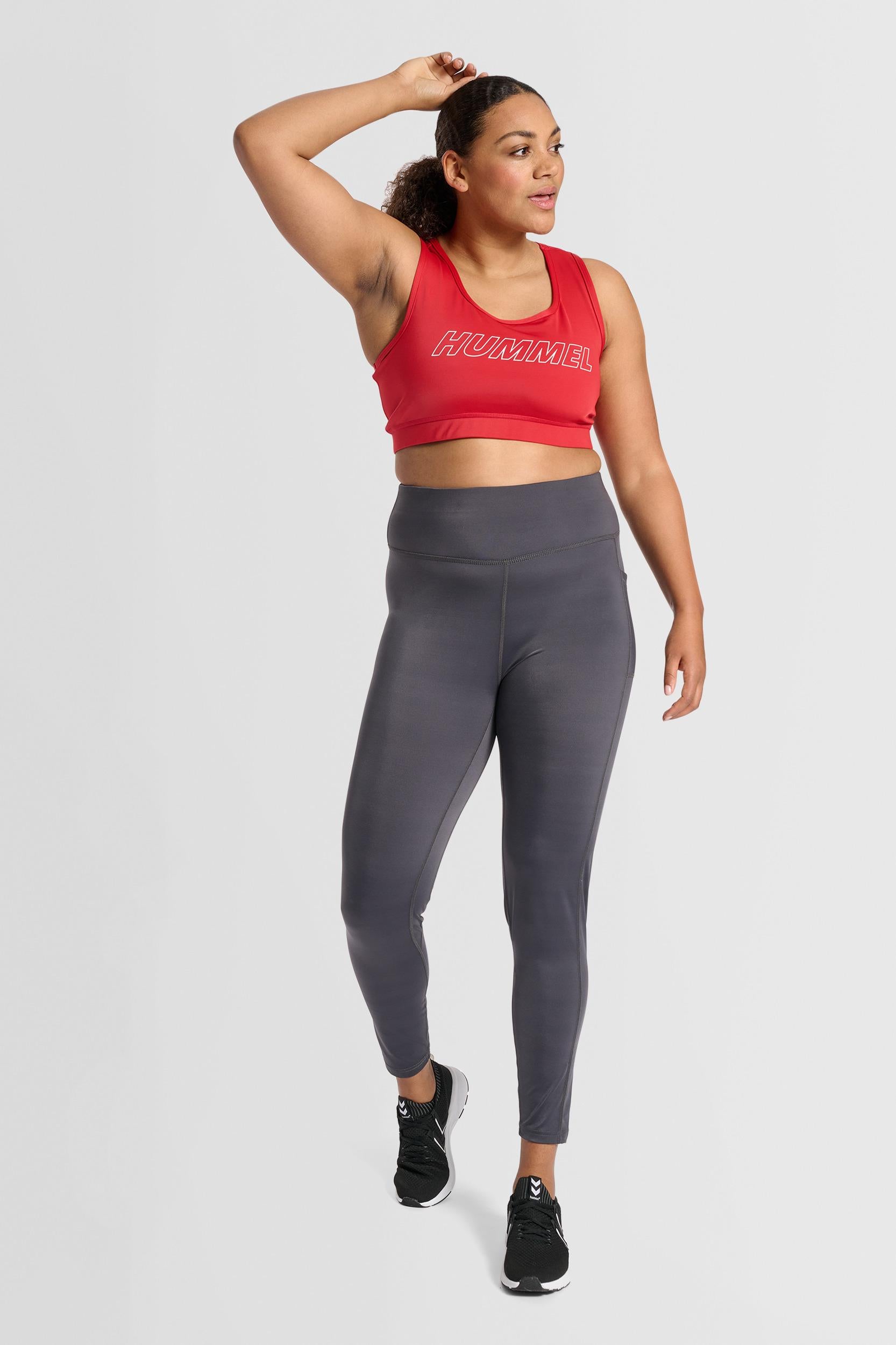 HUMMEL - Hmlte Curvy Sports Bra Plus - American Beauty