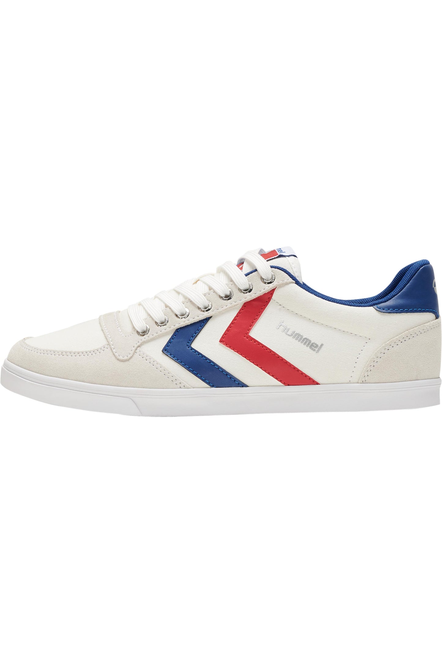 HUMMEL - Hummel Slimmer Stadil Low Shoes - White/blue/red/gum