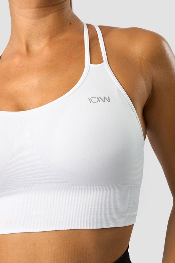 ICANIWILL - Define Seamless Sports Bra - White