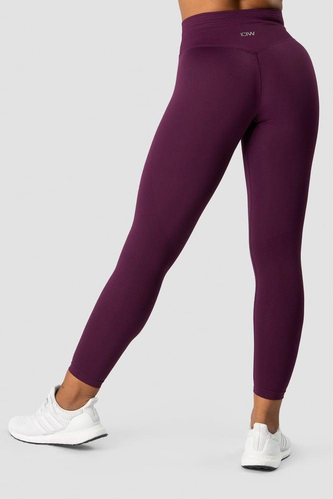 ICANIWILL - Define Seamless V-shape Tights - Purple