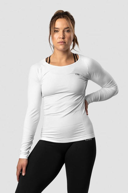 ICANIWILL - Everyday Seamless LS - White