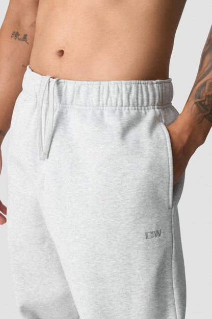 ICANIWILL - Everyday Sweatpants White - Light Grey Melange