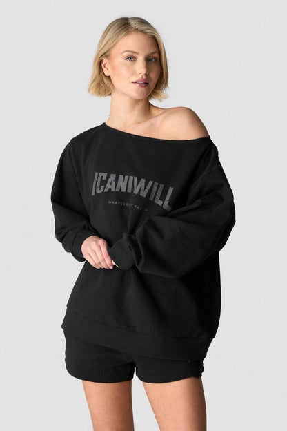 ICANIWILL - Revive Crewneck Print - Black