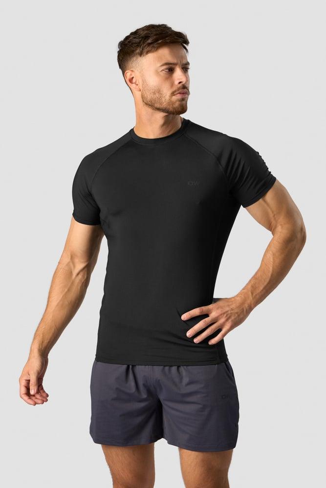 ICANIWILL - Stride Muscle Fit T-shirt - Black