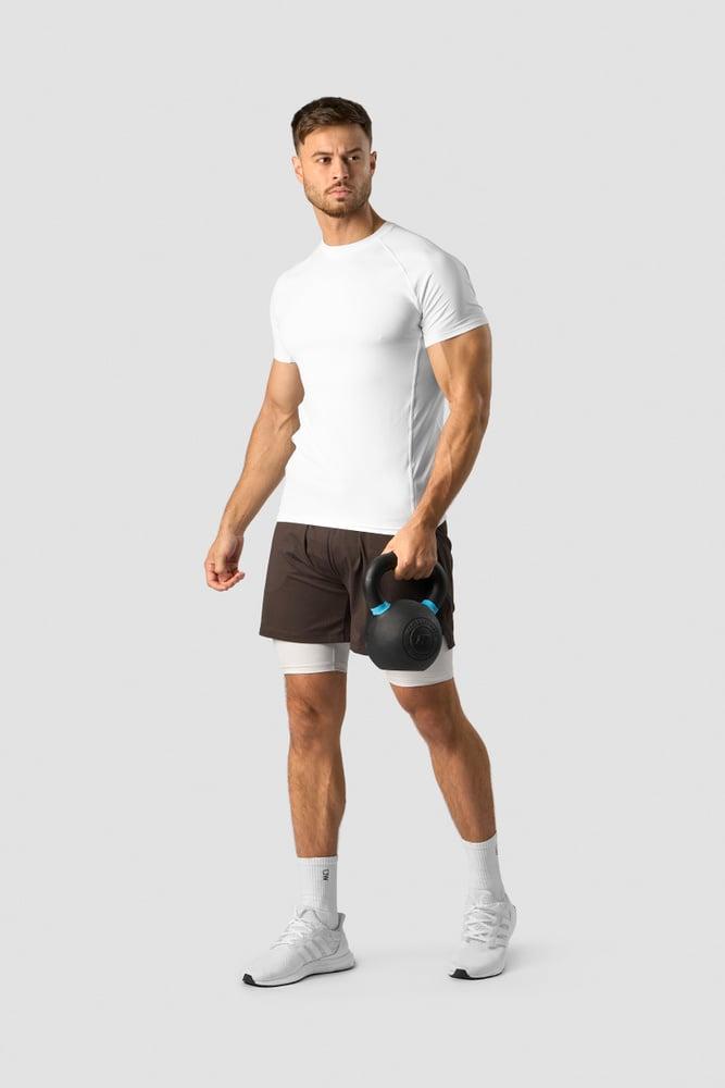 ICANIWILL - Stride Muscle Fit T-shirt - White