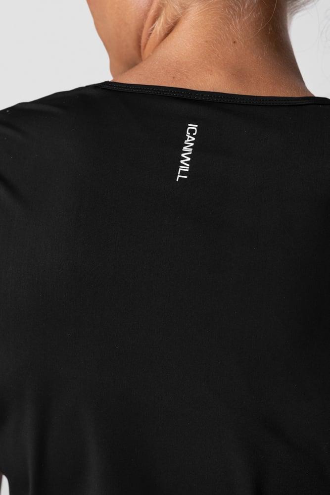 ICANIWILL - Training Cropped T-shirt - Black