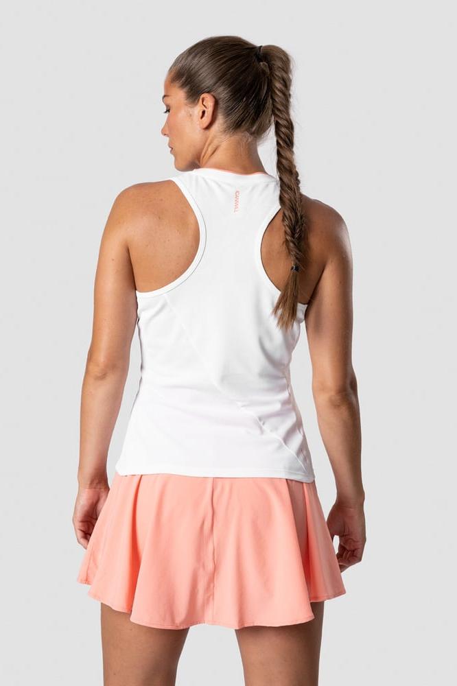 ICANIWILL - Training Pique Tank Top - White