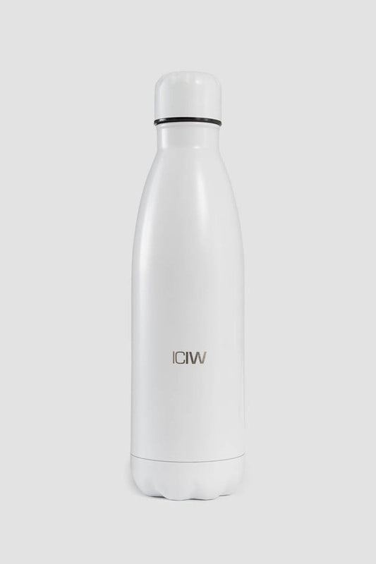 water bottle stainless steel 500ml - White - for kvinde - ICANIWILL - Tilbehør