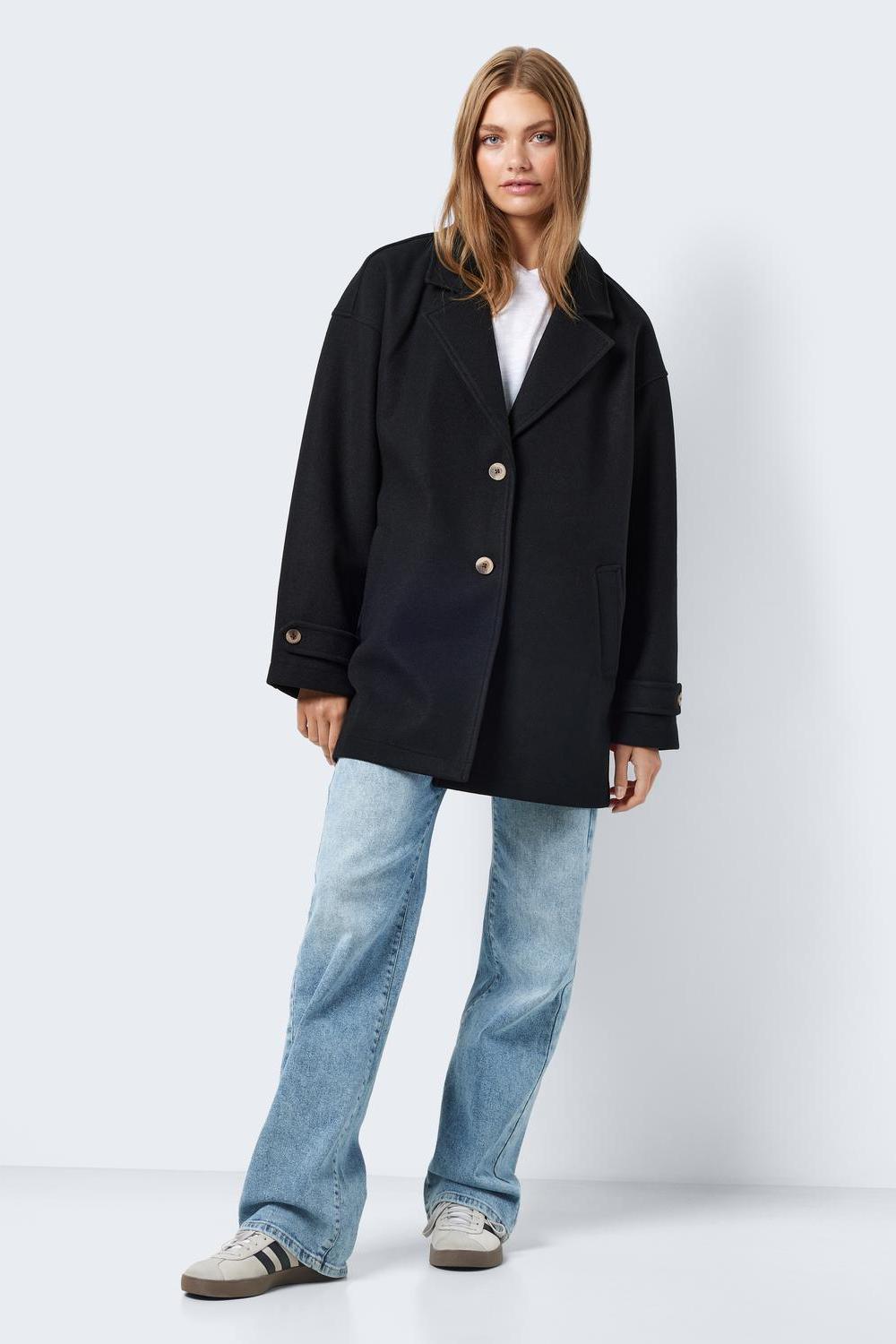 NOISY MAY - Alicia Ls Oversize Blazer - Black