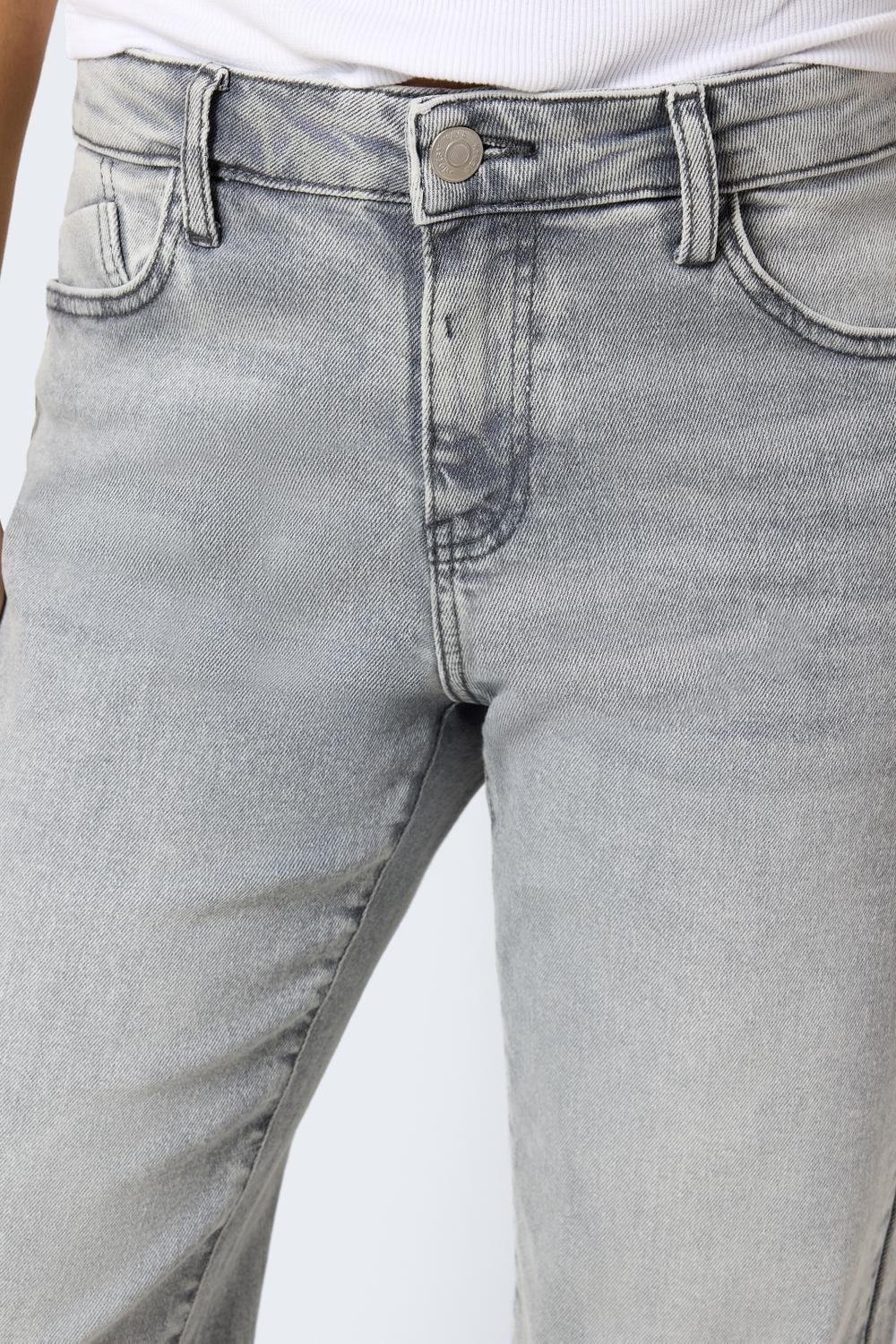 NOISY MAY - Yolanda Nw Wide Jeans - Grey