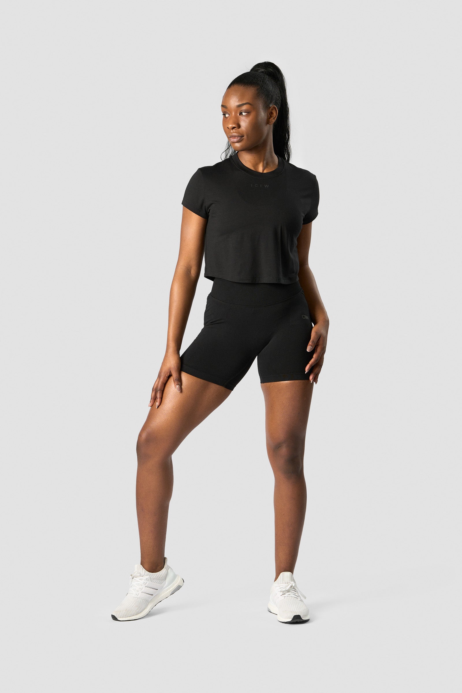 rush seamless shorts - Black - for kvinde - ICANIWILL - Shorts