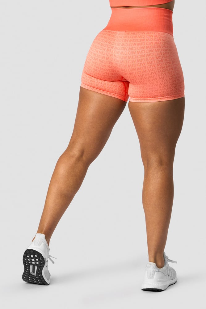 signature seamless shorts peach