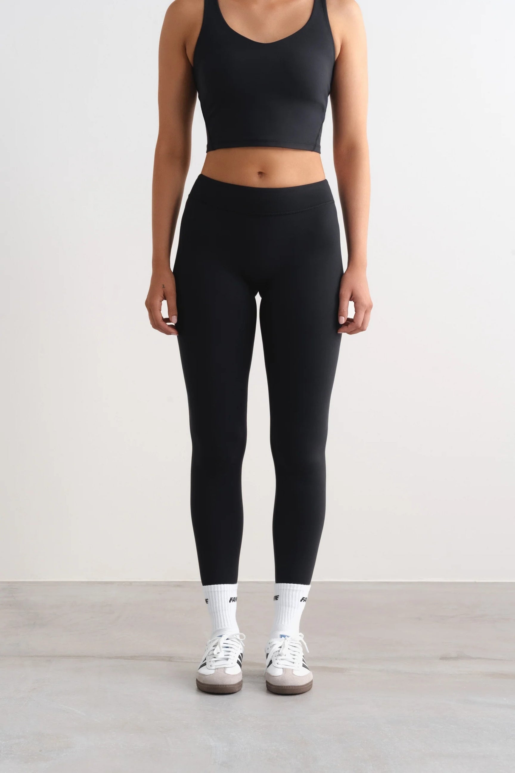 Mid Waist Softy Leggings - for kvinde - FAMME - Leggings